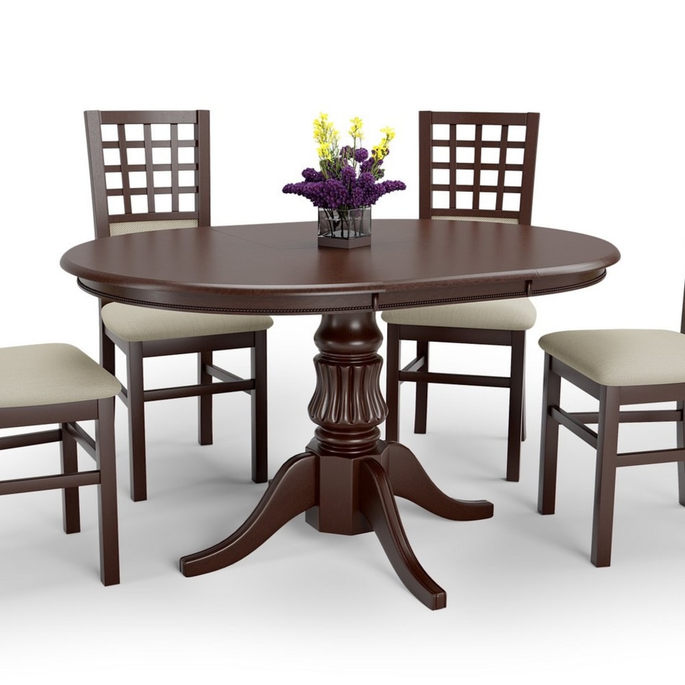 table ronde extensible - style