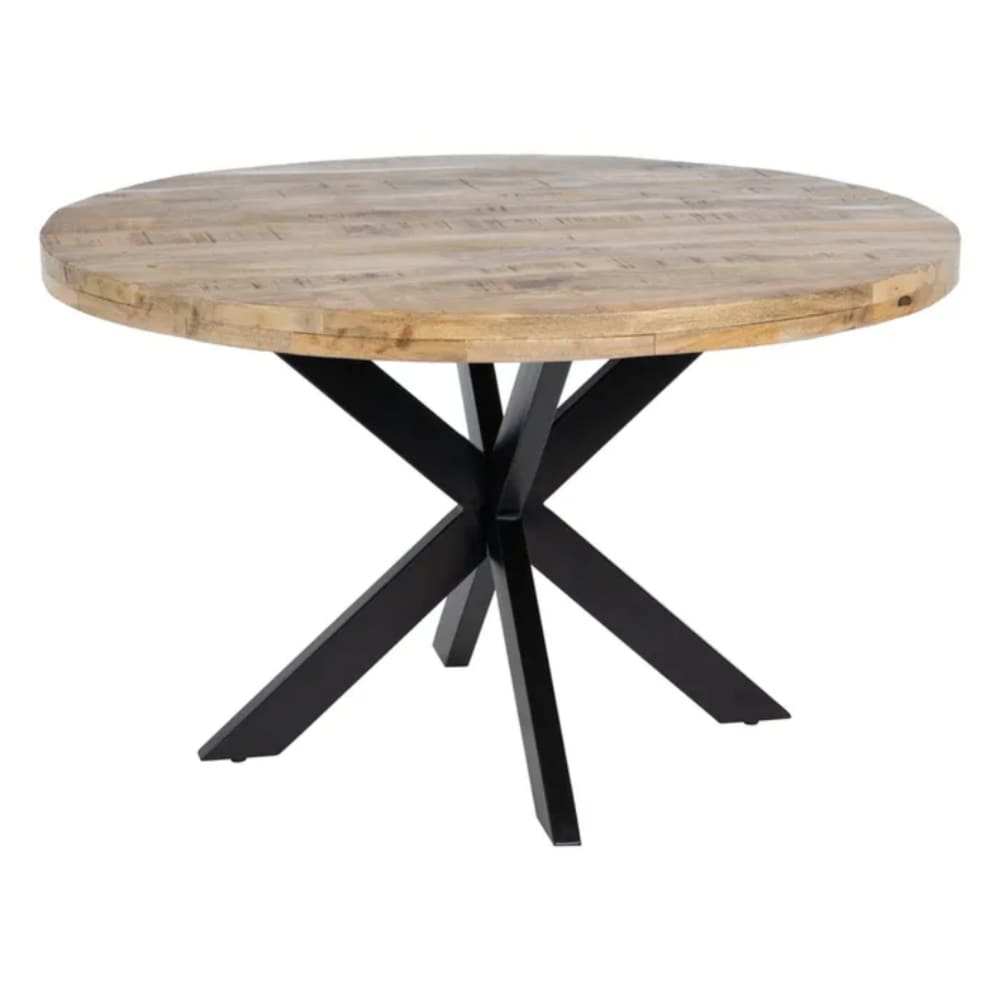 Table à manger ronde - brut