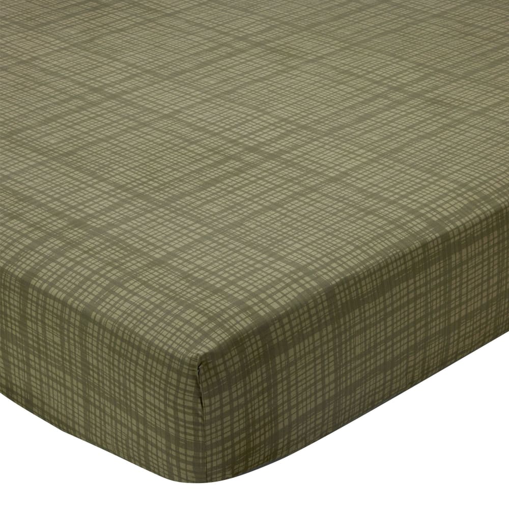 Drap-housse en coton multicolore 140x190x28cm