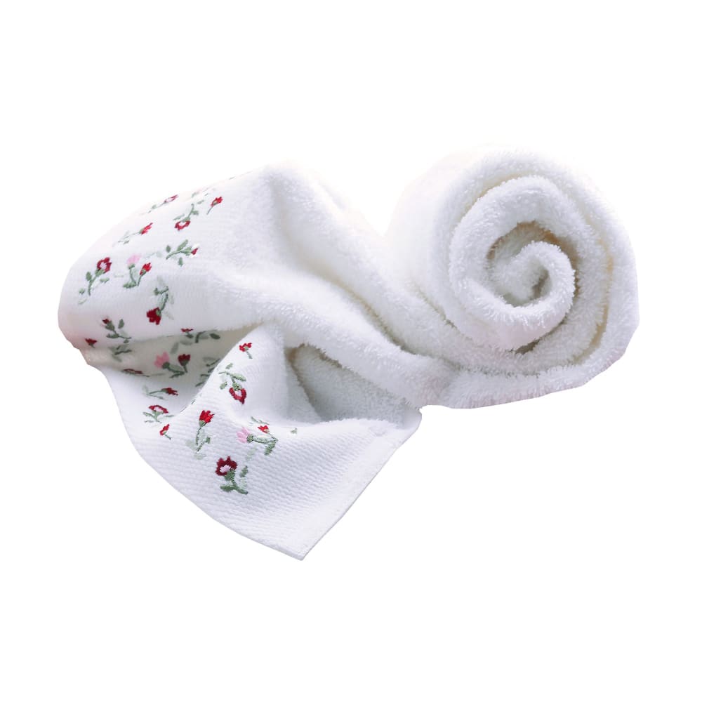 Serviette de toilette en coton 450 g/m² blanc 50x90cm