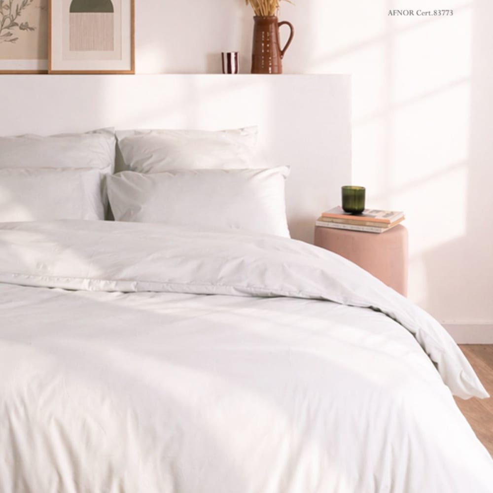 Parure de lit en percale - bio