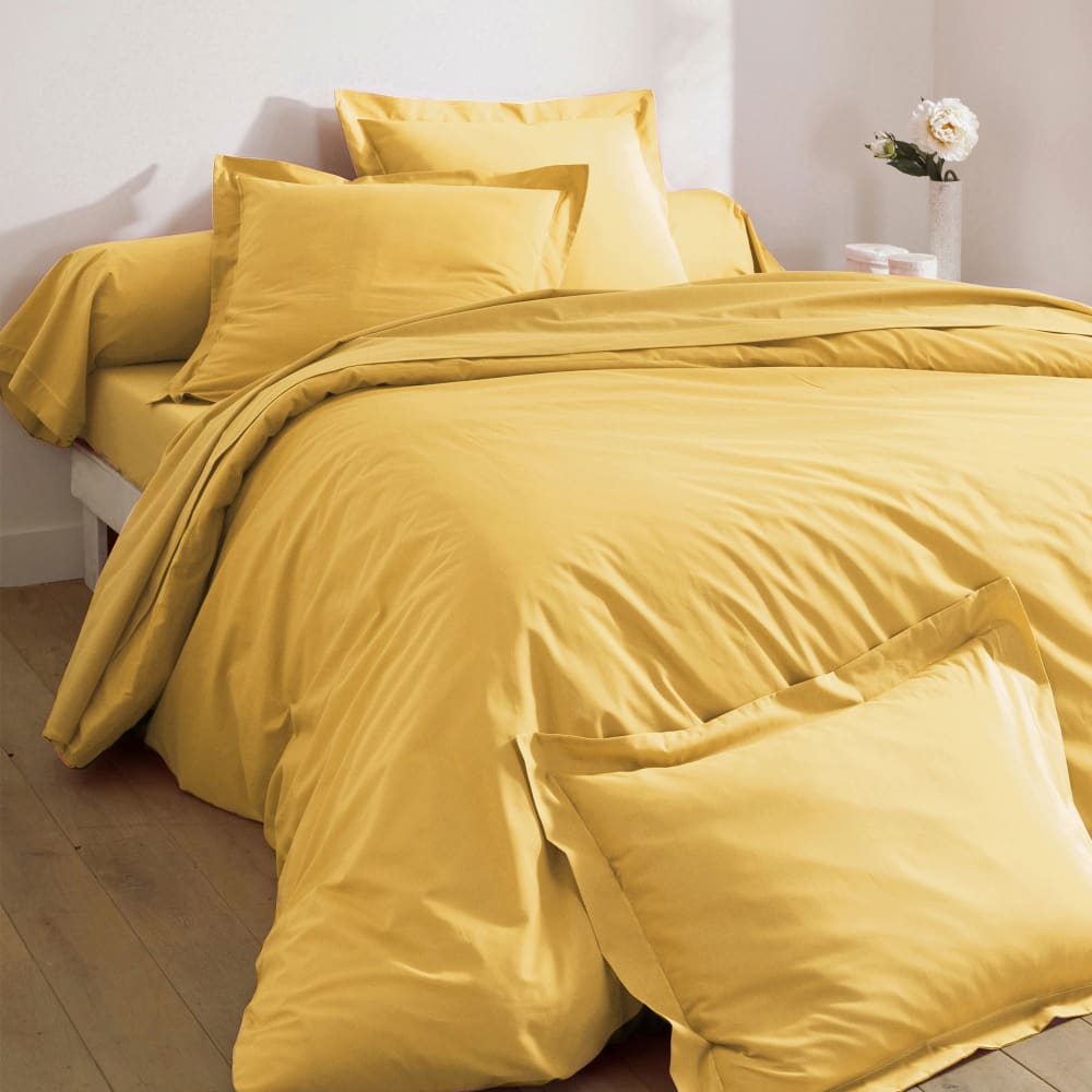 Housse de couette en - jaune