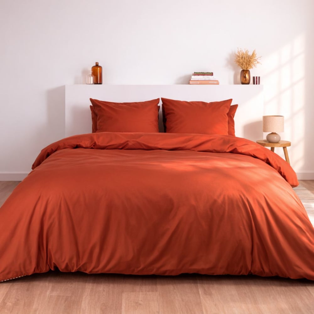 Parure de lit en percale - bio