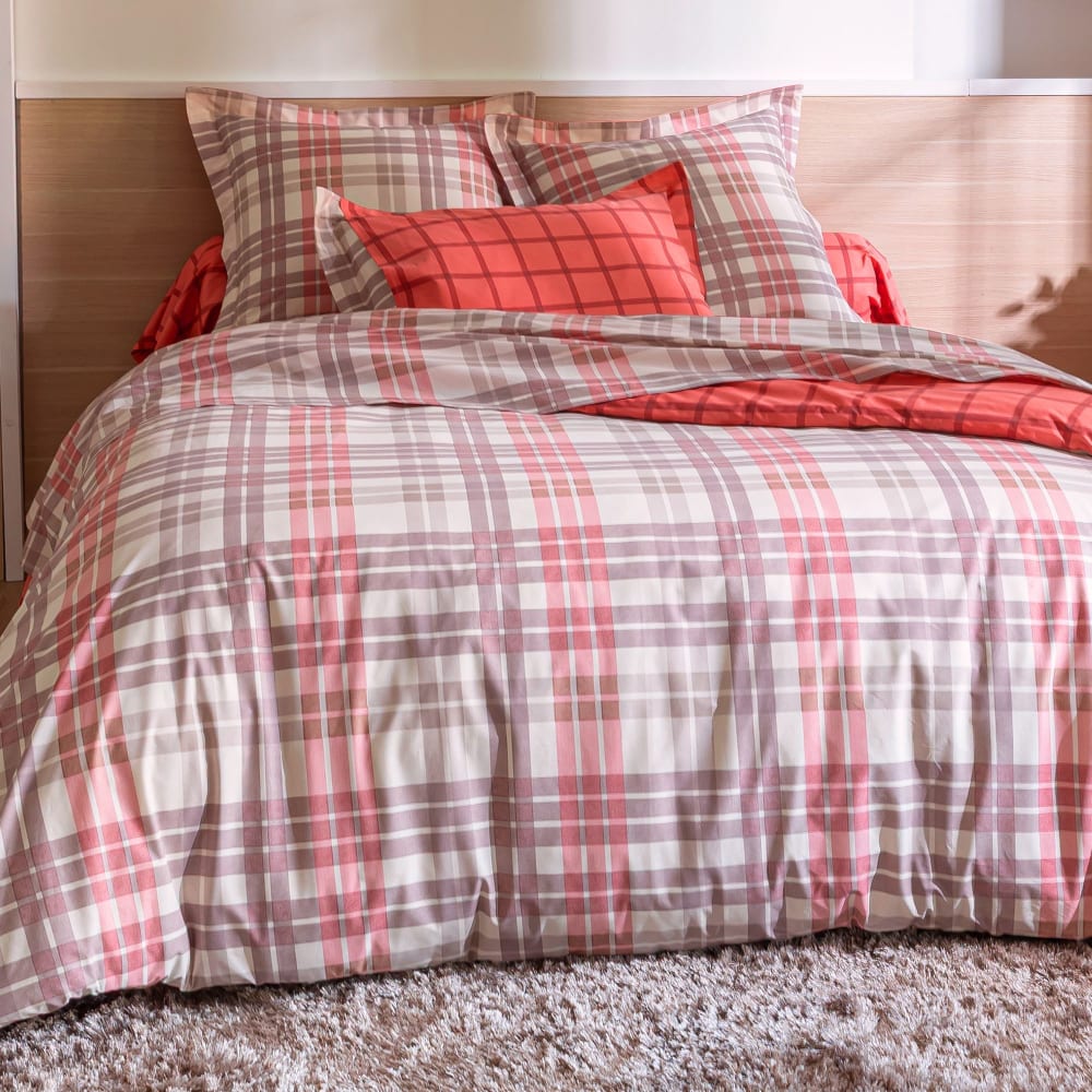 Housse de couette en - rose