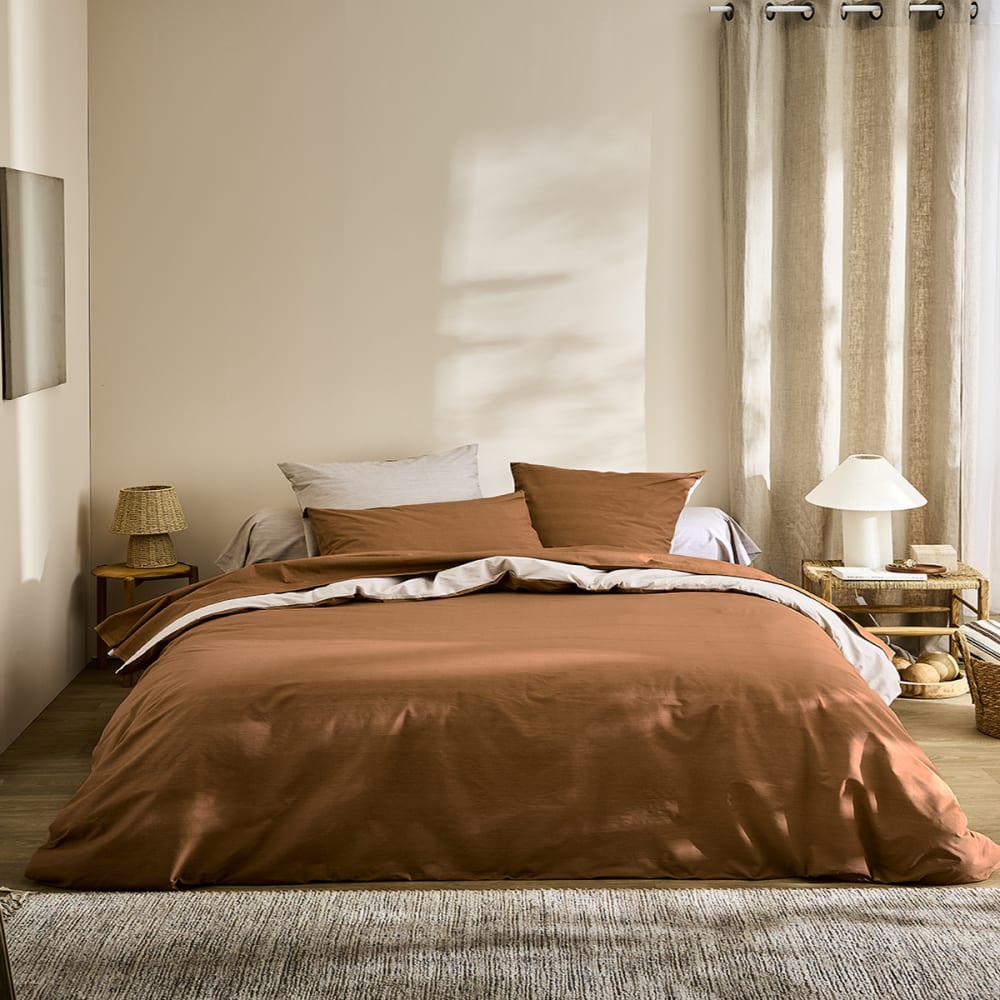 Parure de lit en viscose - bambou