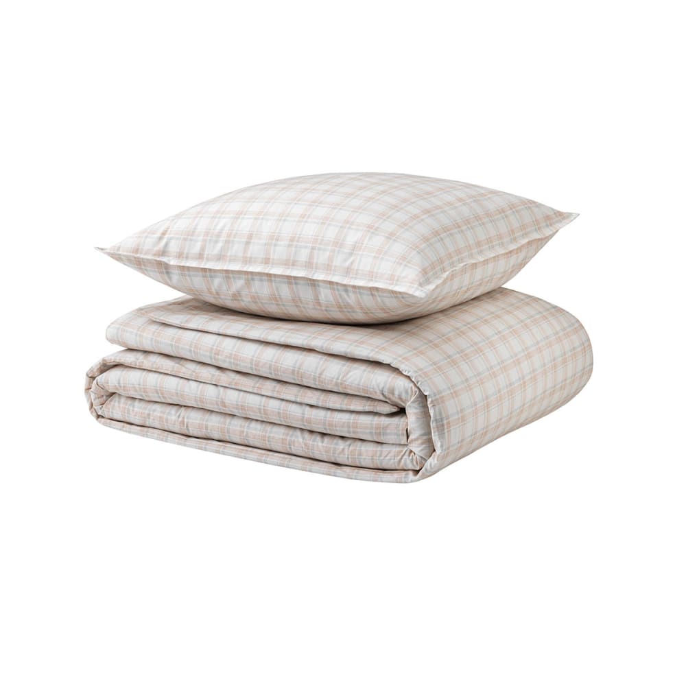 Parure de lit en percale de coton multicolore 140x200 cm — vue 3