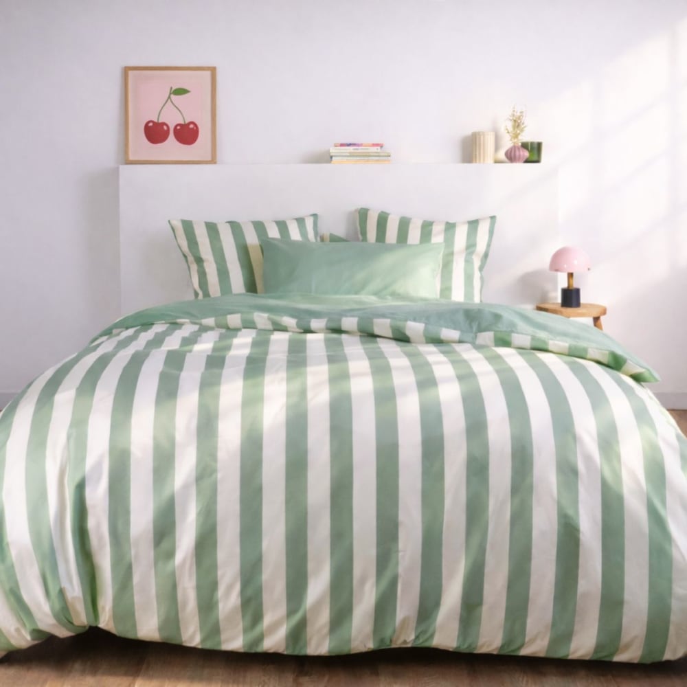 Parure de lit en percale - bio