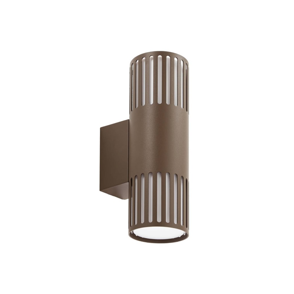 Applique exterieur en métal marron