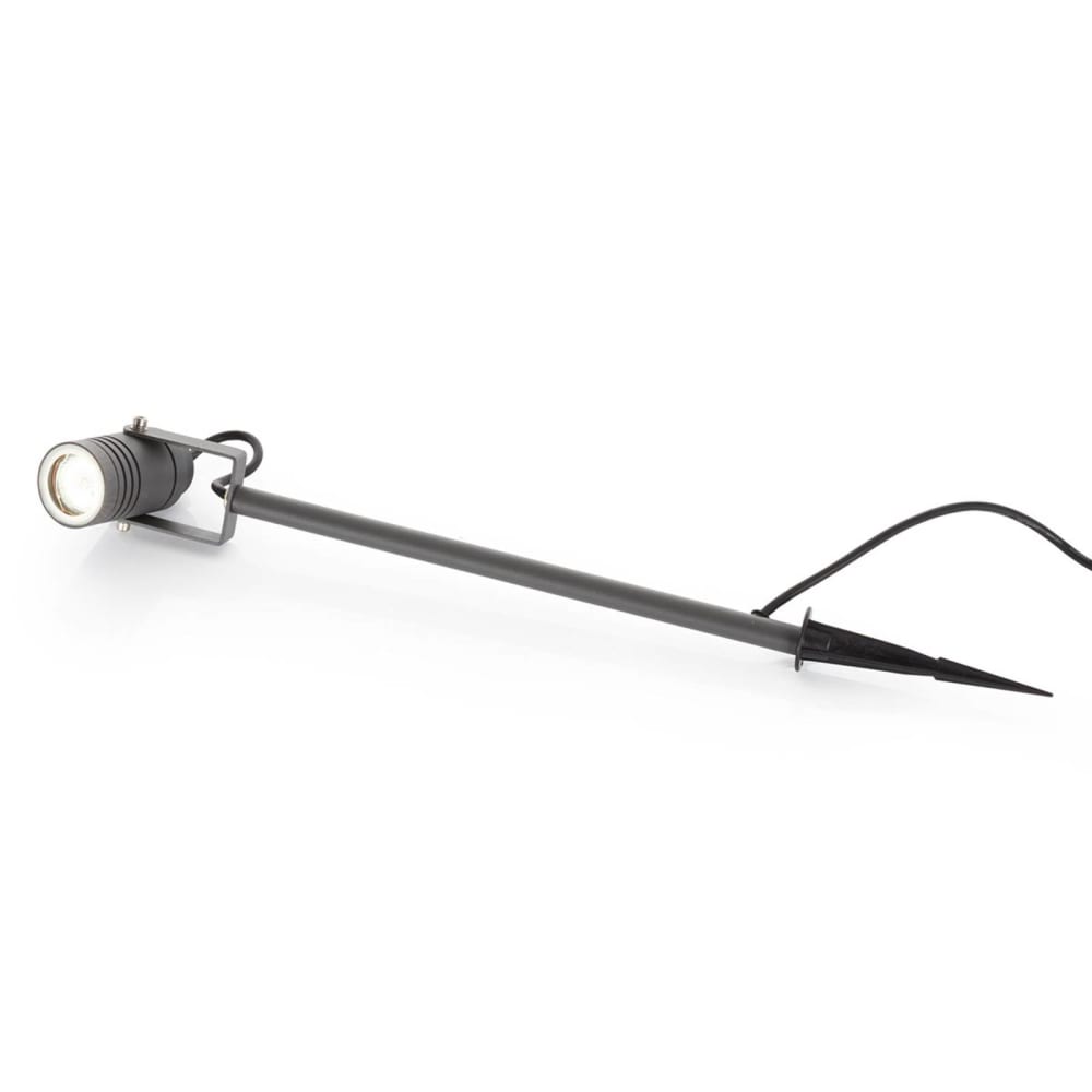 Luminaire extérieur en aluminium gris