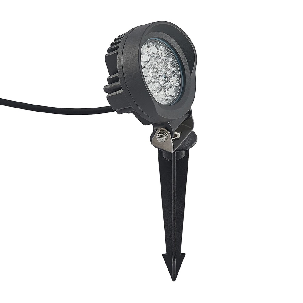 Luminaire extérieur led en aluminium noir