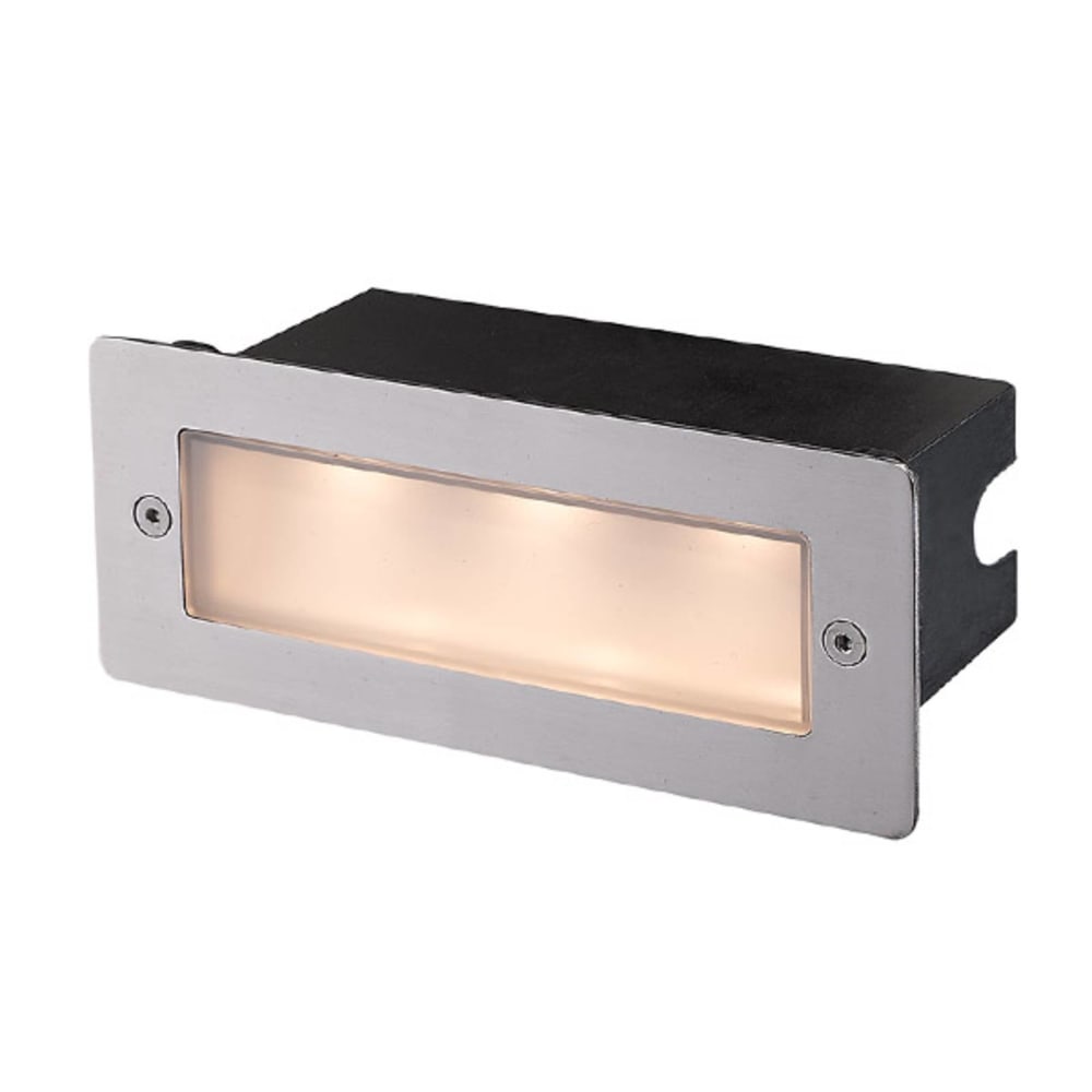 Applique extérieure - inox gris