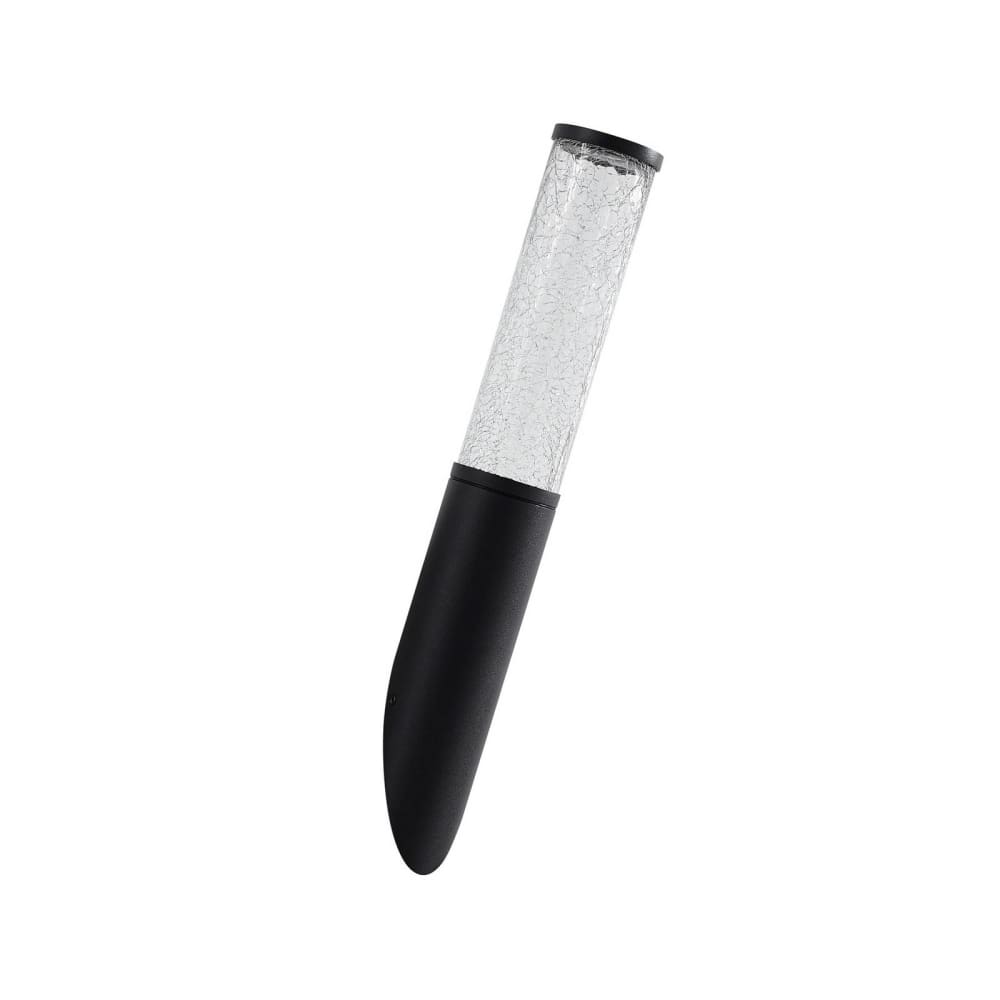 Lindby Außenwandleuchte aus Aluminium, schwarz style modern - Aluminium