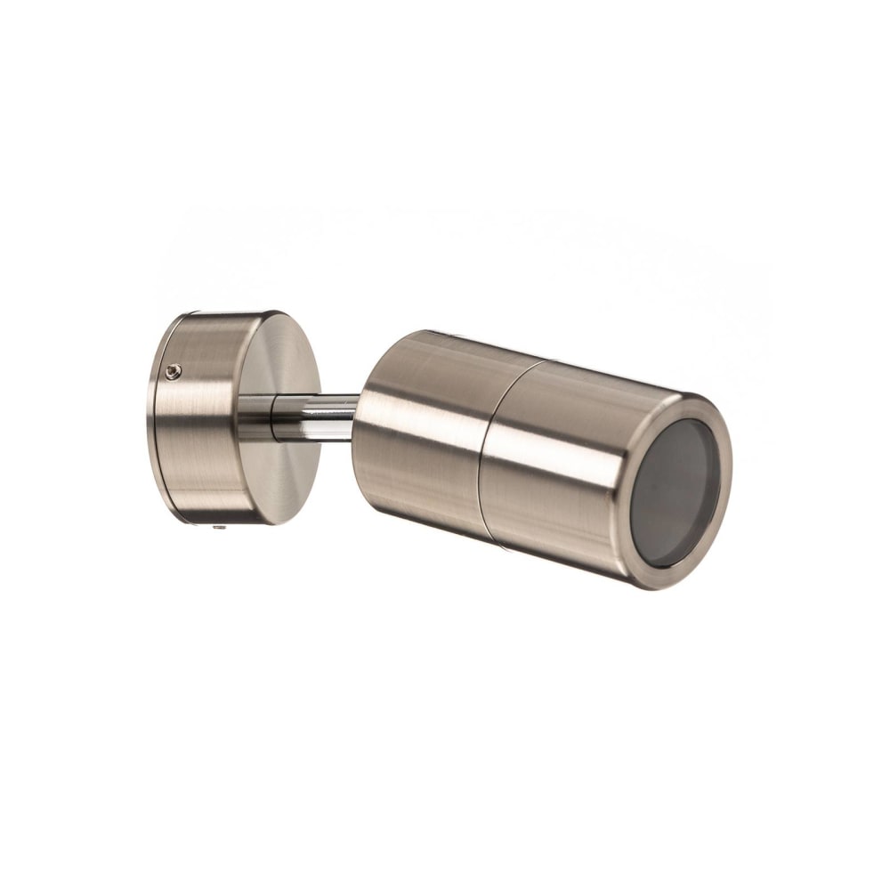 Applique extérieure en inox gris