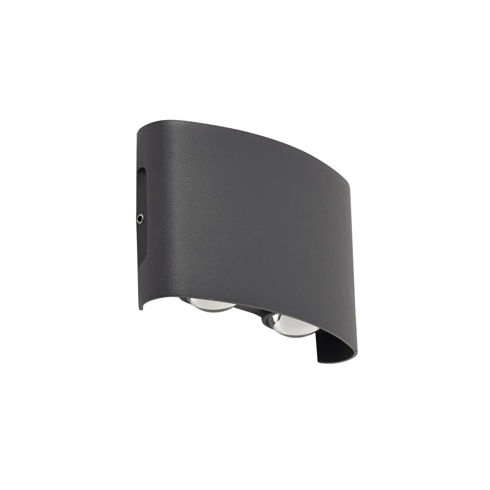 Applique exterieur led en aluminium noir Applique exterieur led en aluminium noir