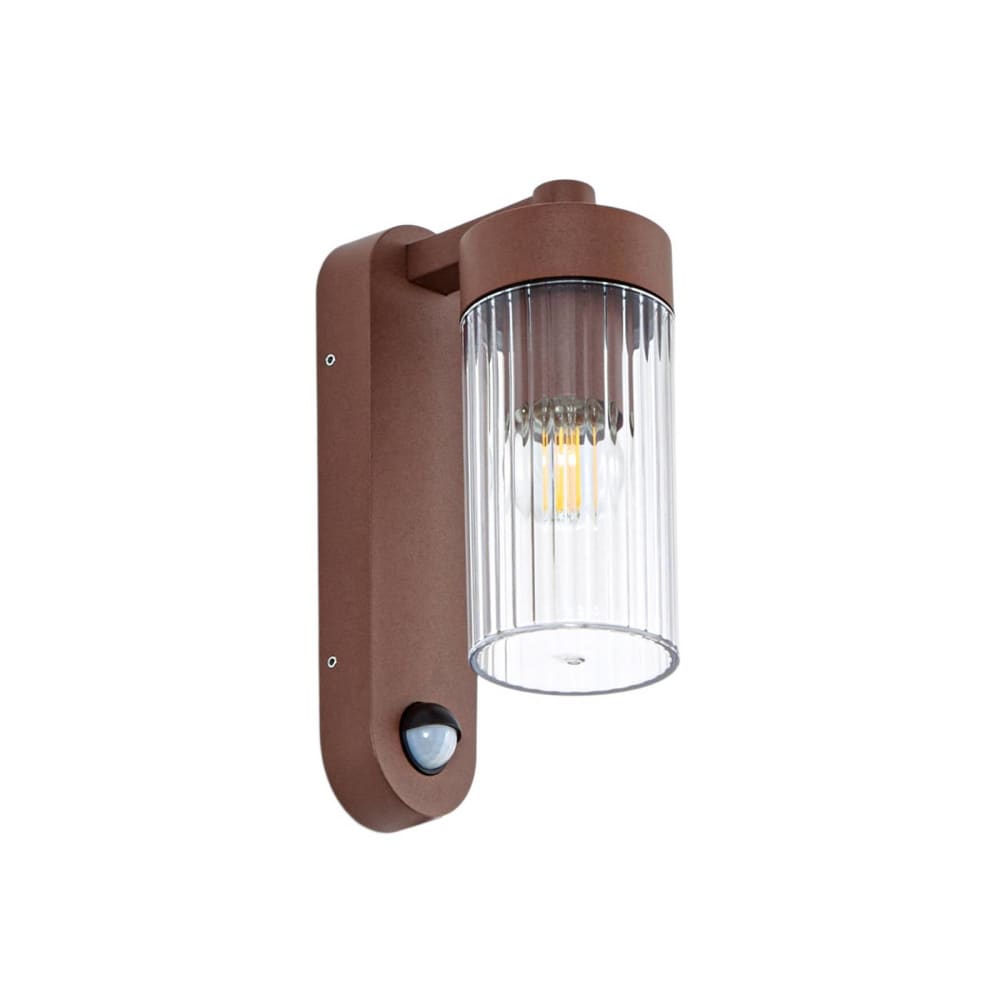 Applique extérieure - aluminium marron