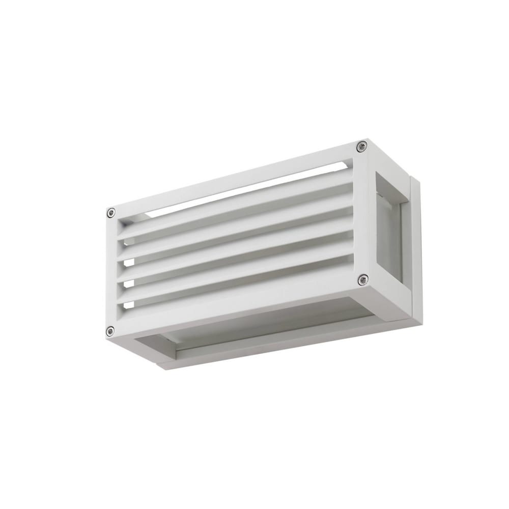 Applique exterieur en aluminium blanc
