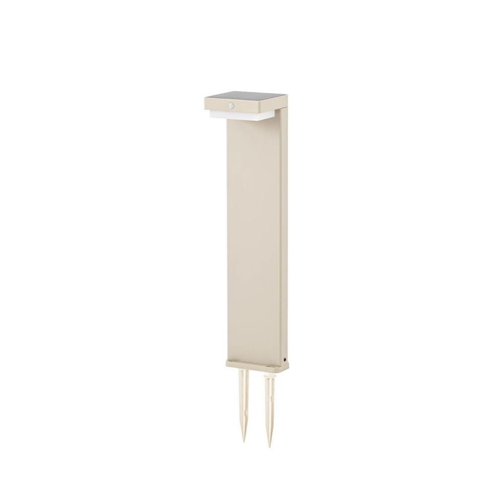 lampe solaire en aluminium