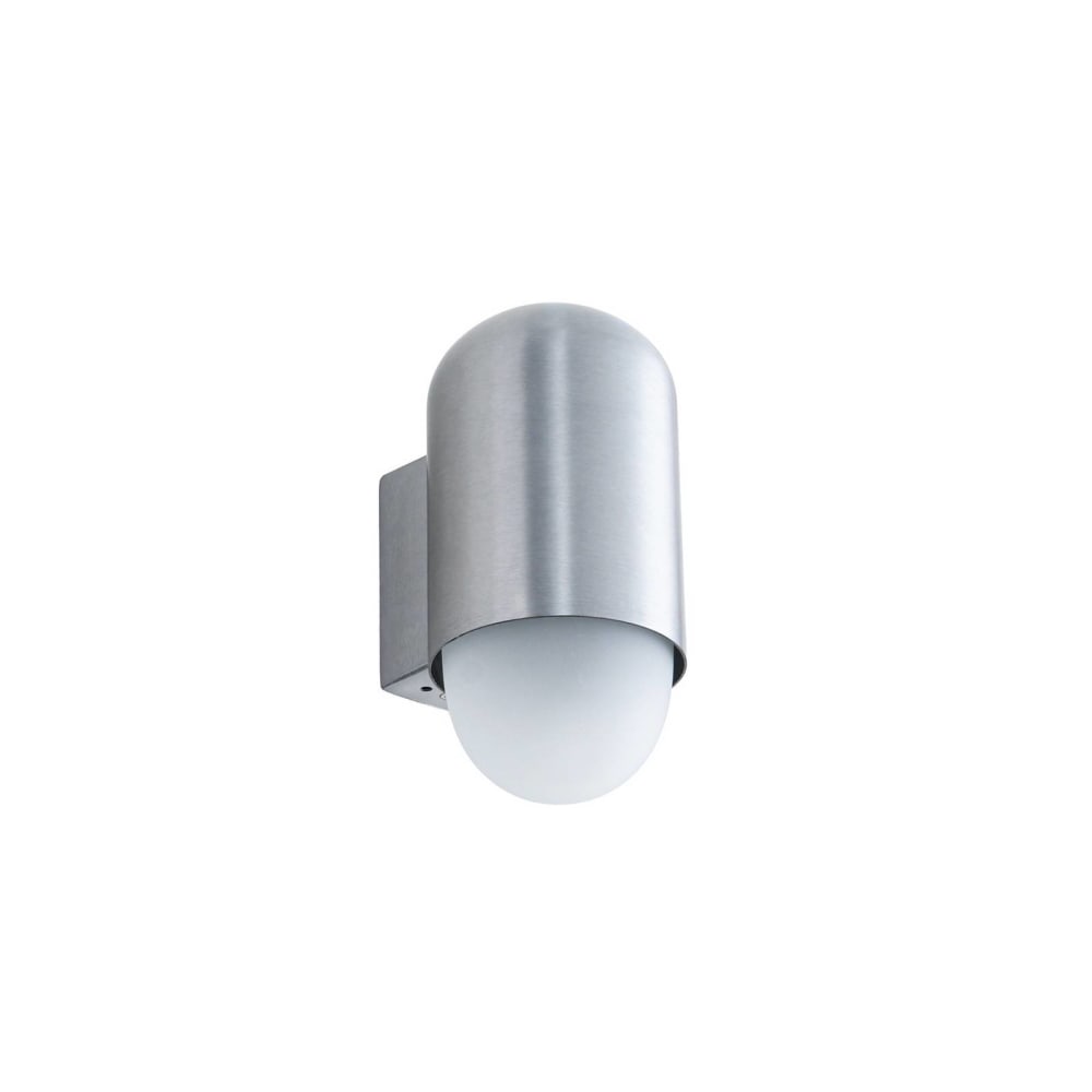 Applique exterieur en aluminium gris