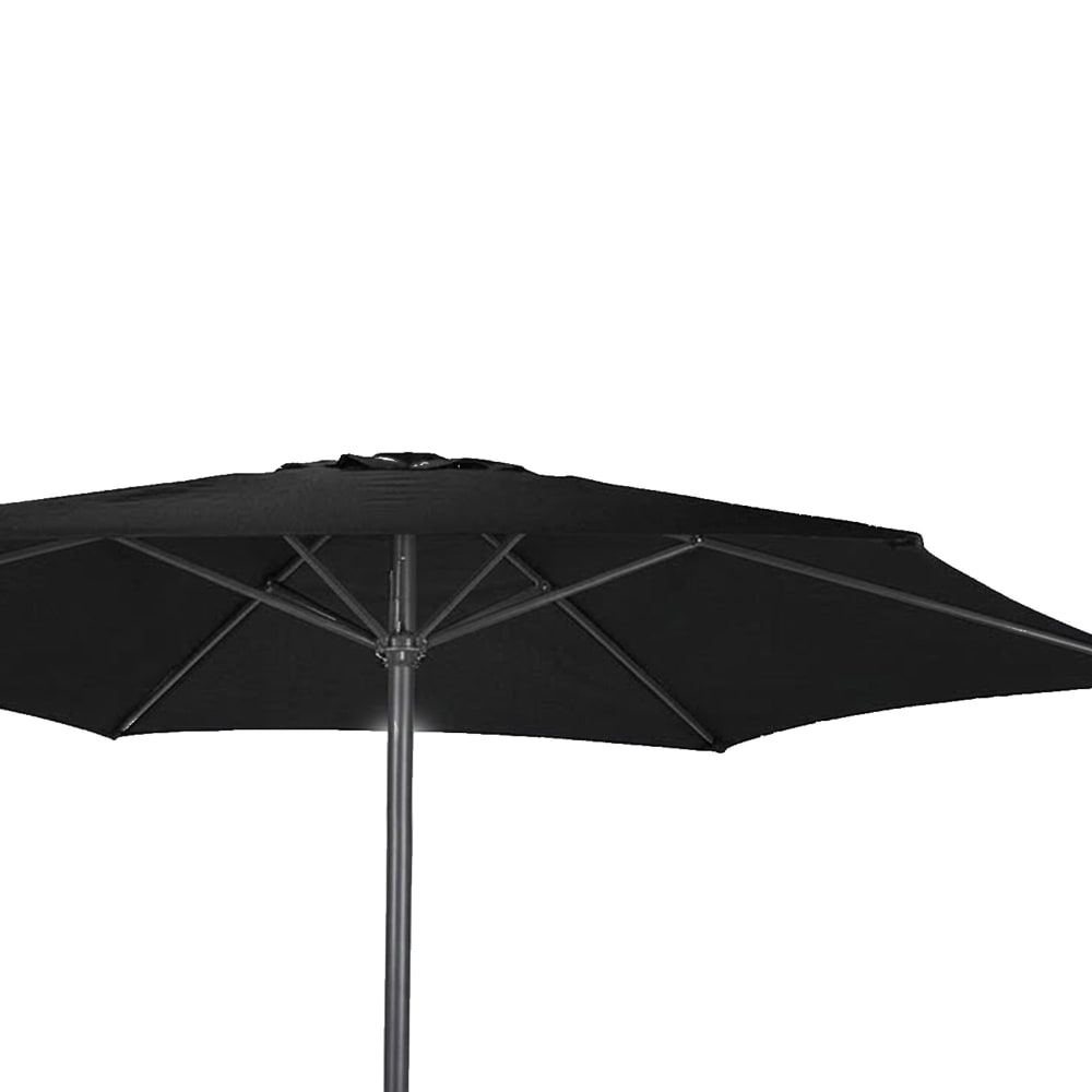 Parasol noir diamètre 300cm - Maisons du Monde