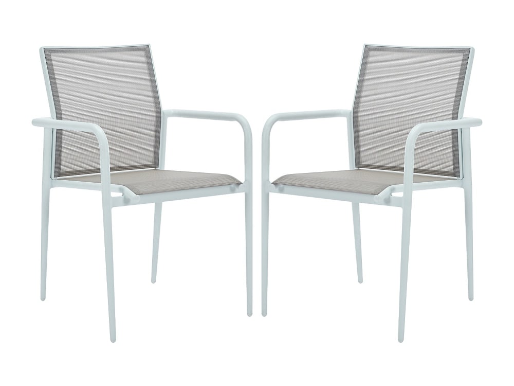 Lot 2 chaises jardin