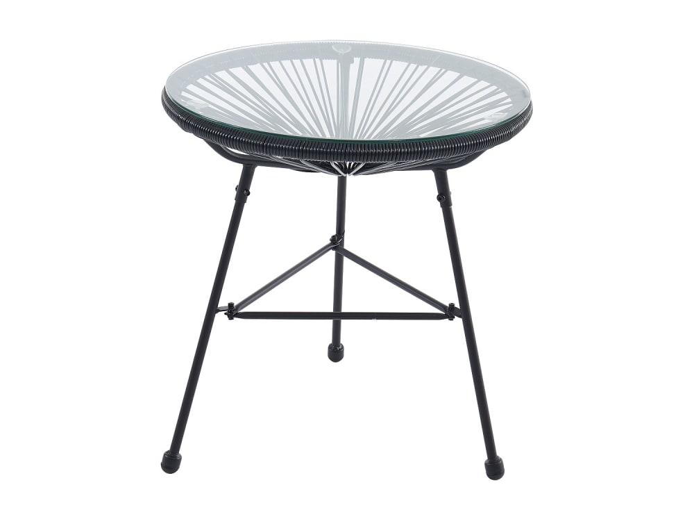 table basse de jardin - noir
