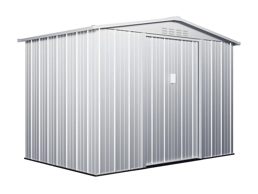 Cabane de jardin acier - gris clair