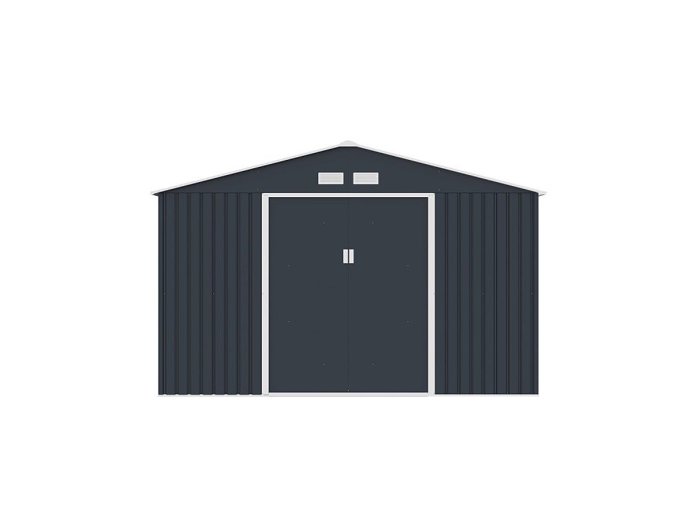 Cabane de jardin acier