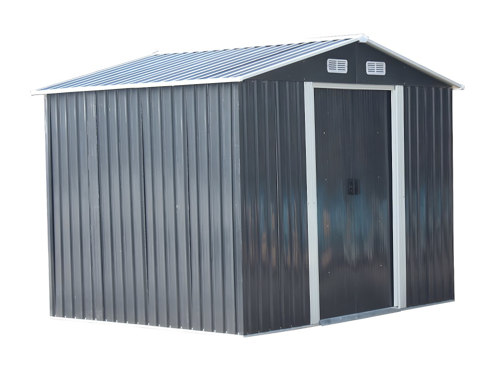 Cabane de jardin acier