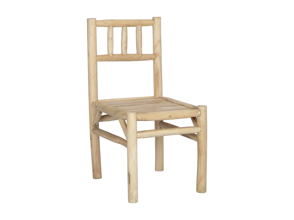 Chaise de jardin teck naturel clair Chaise de jardin teck naturel clair