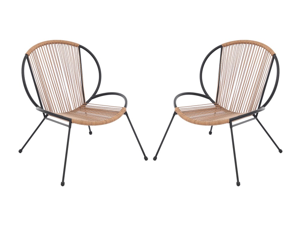 fauteuil de jardin résine
