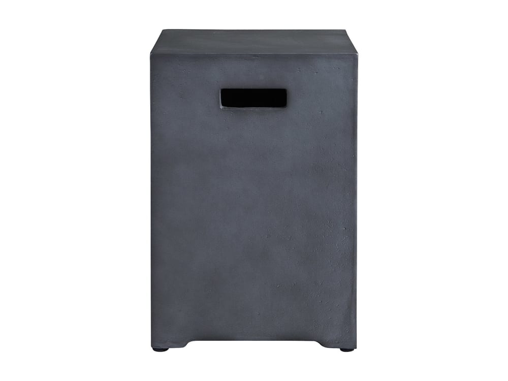 Brasero pierre artificielle gris anthracite