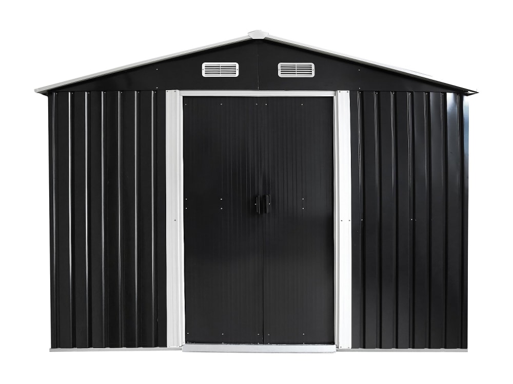 Cabane de jardin acier