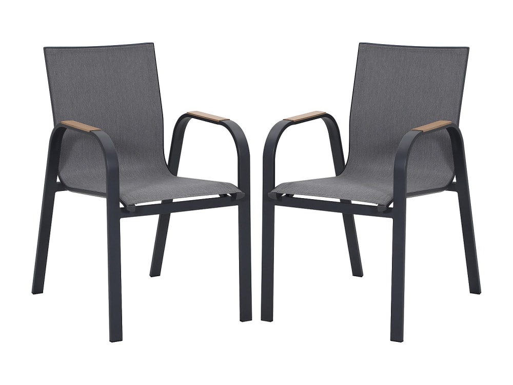 Lot 2 chaises jardin