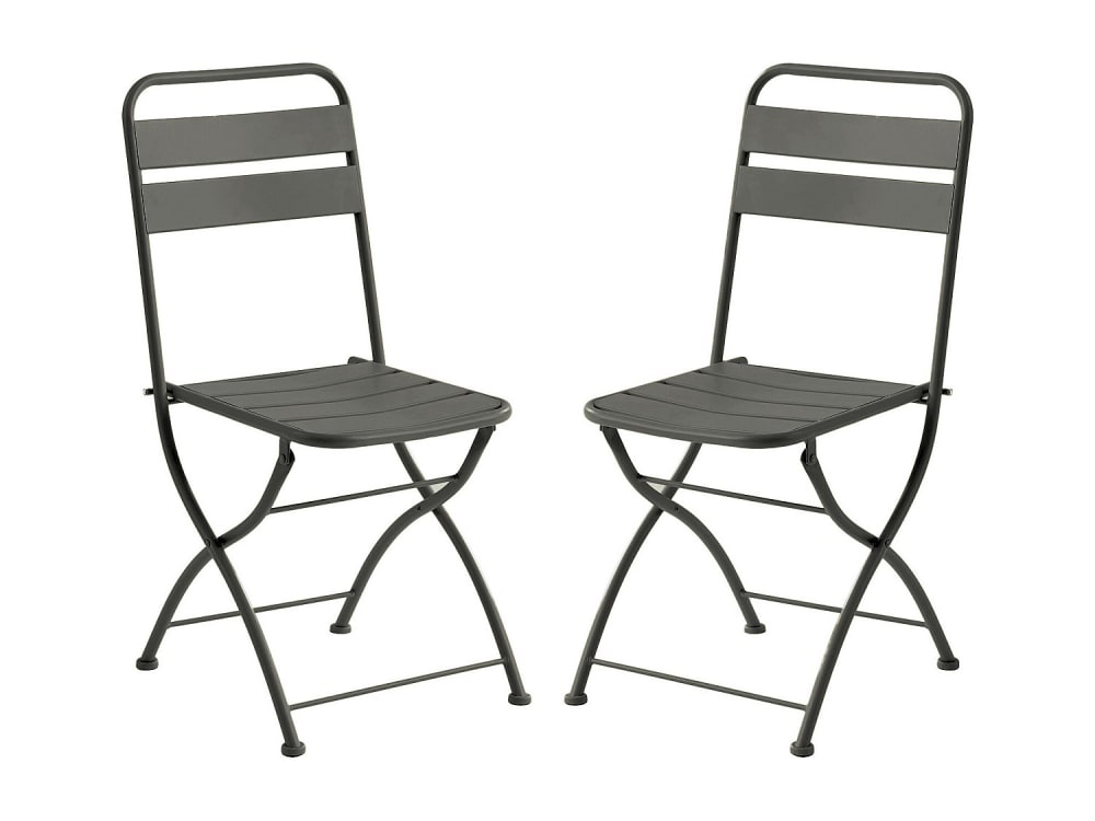 Lot 2 chaises jardin