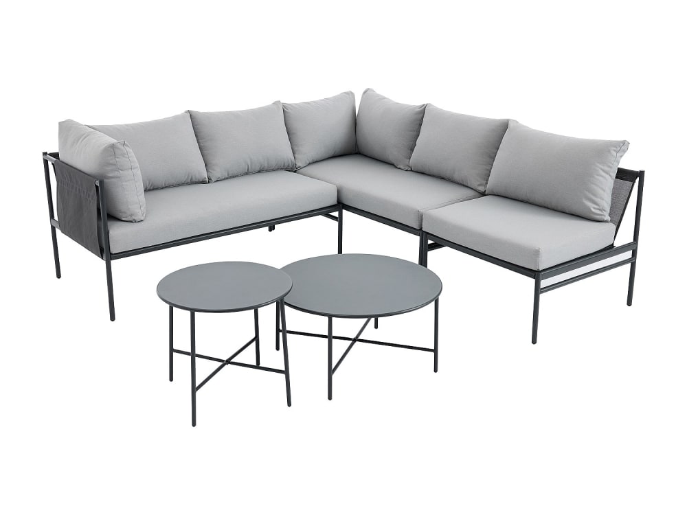 Tables gigognes acier gris anthracite Tables gigognes acier gris anthracite