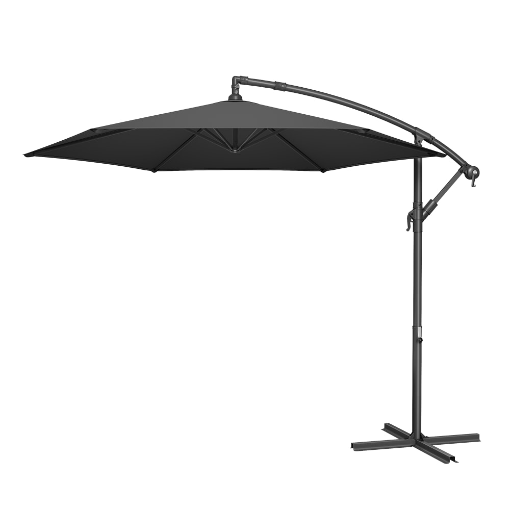 Parasol avec socle manivelle