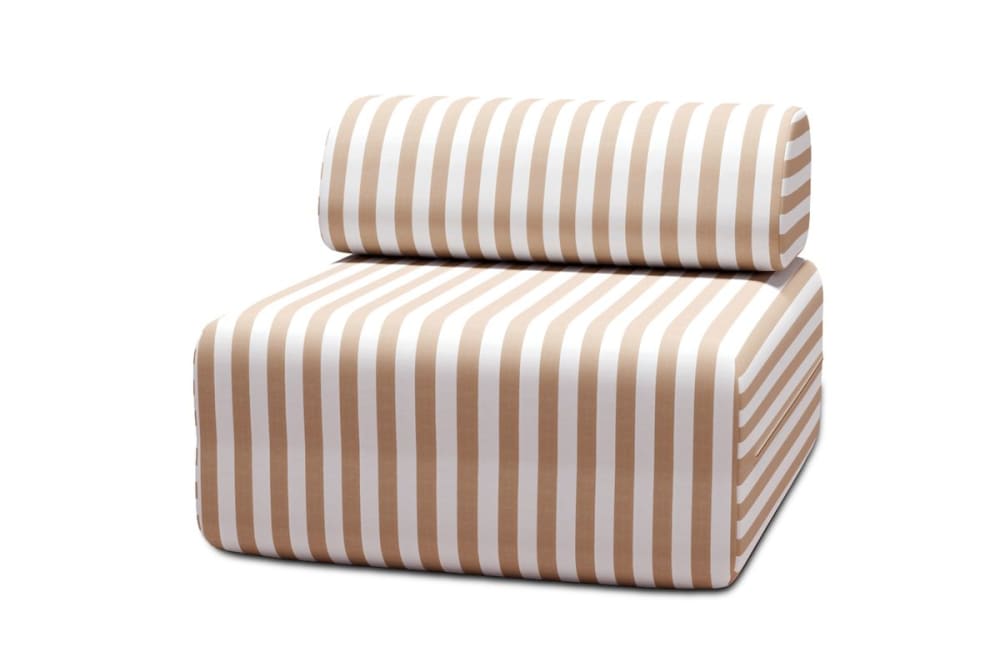 fauteuil convertible - marron