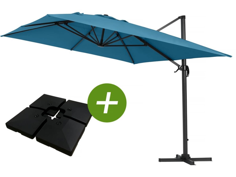 Parasol jardin en aluminium - 300