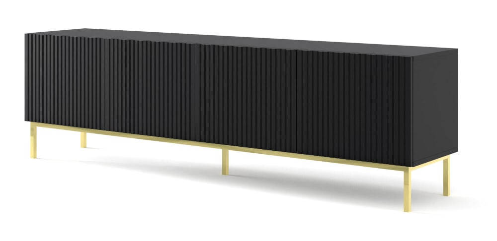 Meuble TV coloris noir