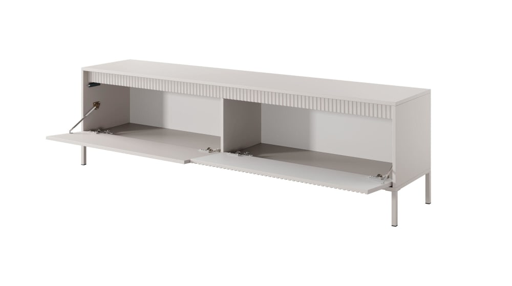 TV-Lowboard Weiß 187 x 39 x 53 cm - Maisons Du Monde