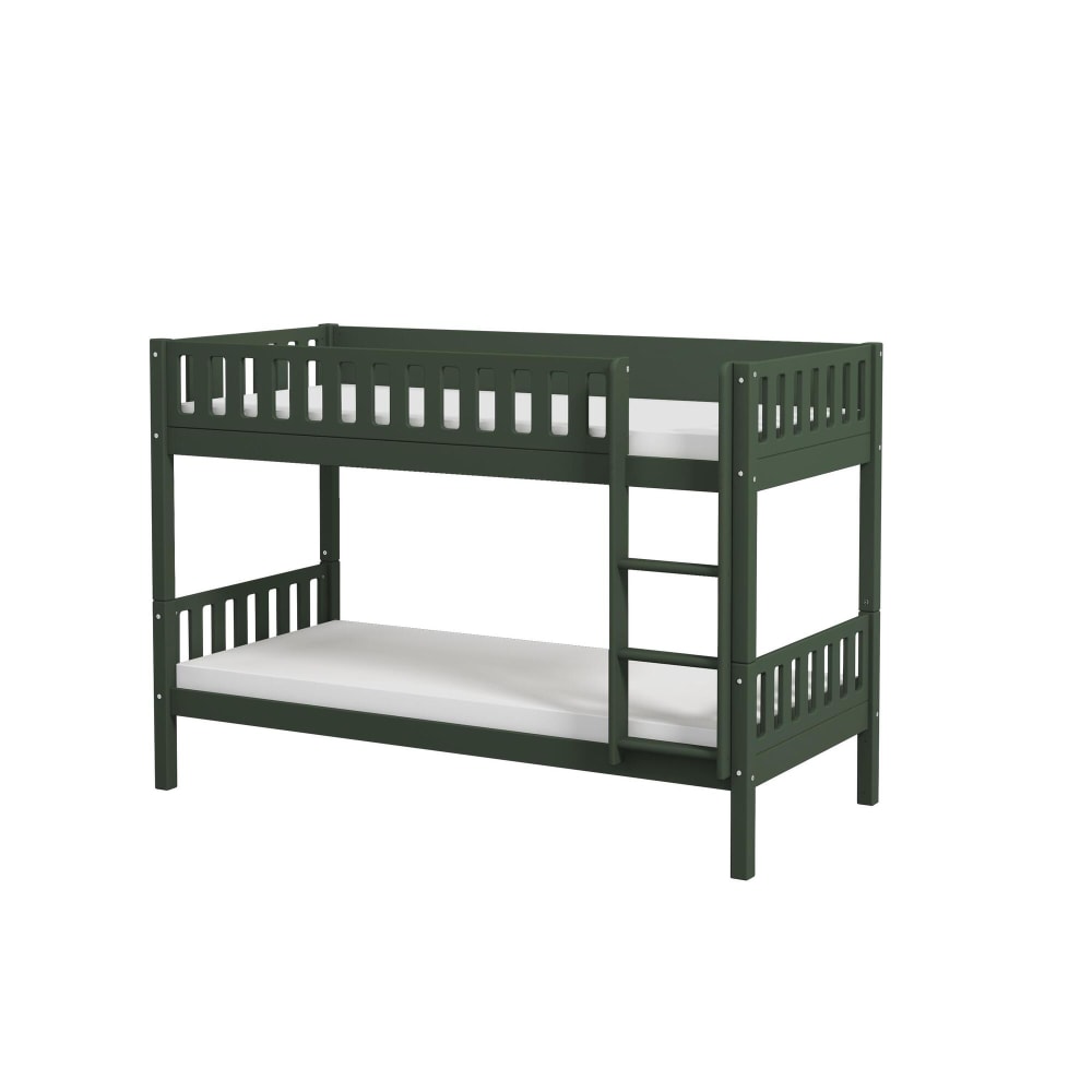 Etagenbett Massivholz Kiefer Grün 90x200 - Maisons Du Monde