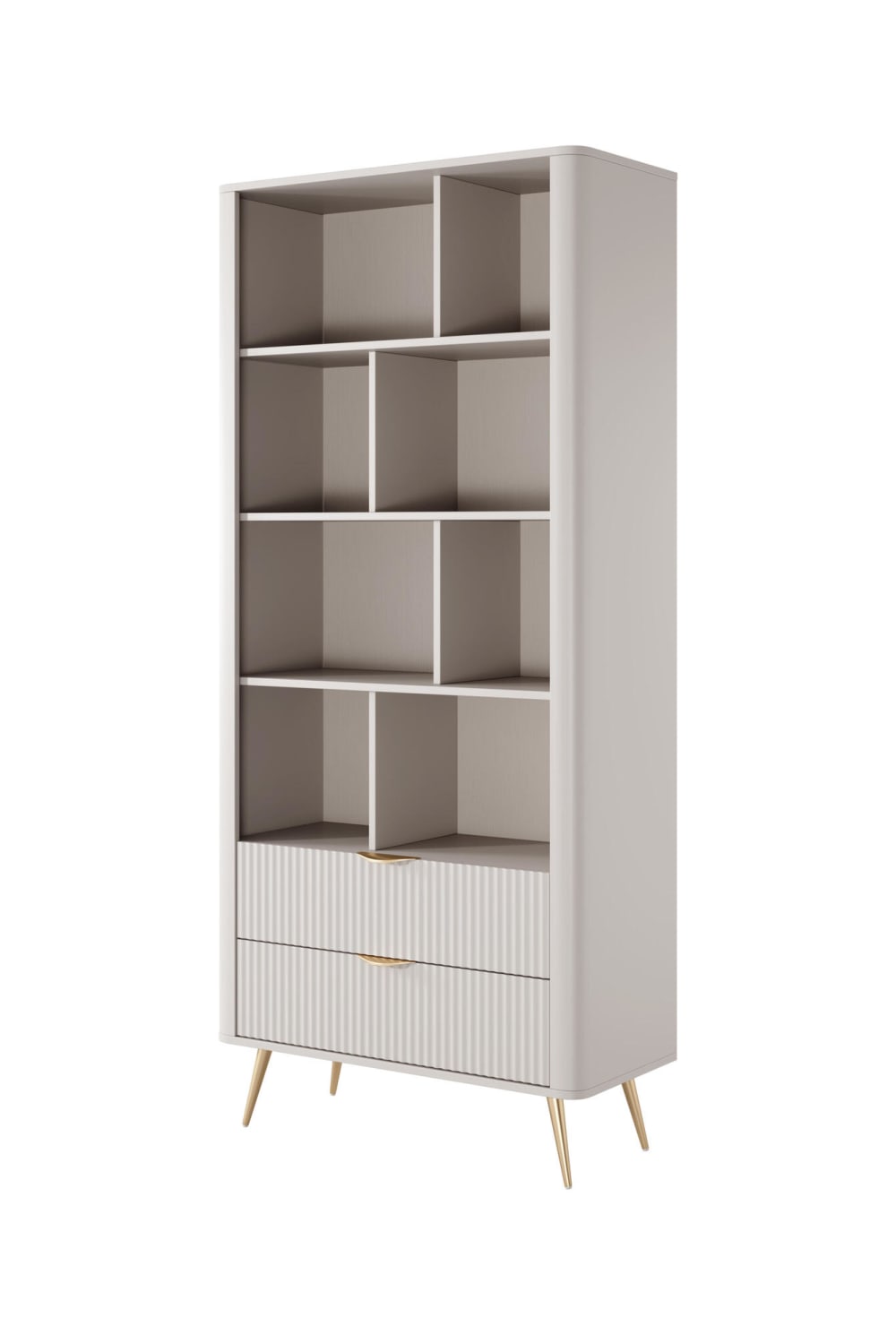 vitrine coloris blanc