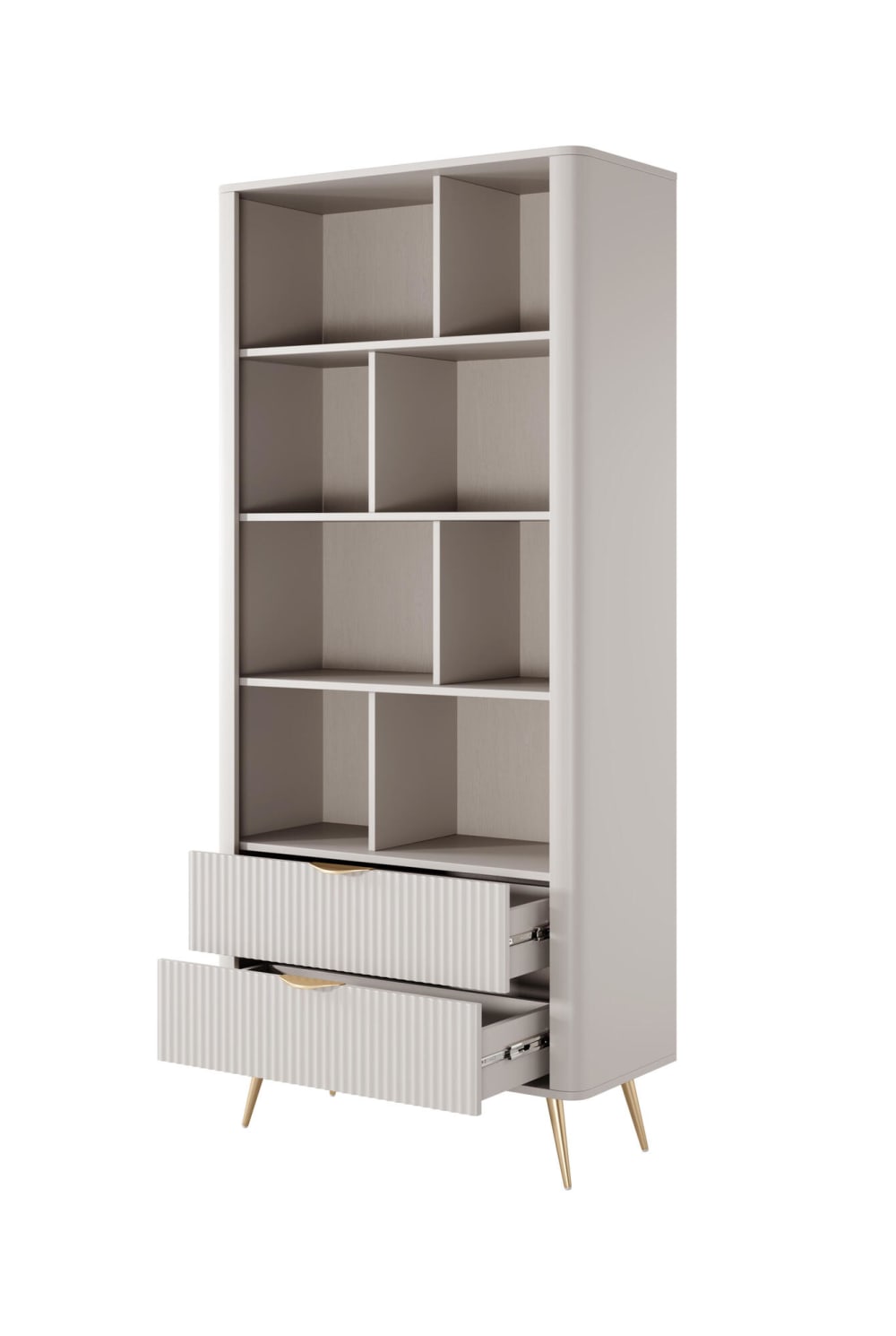 Vitrine Weiß 88 x 38 x 194 cm - Maisons Du Monde