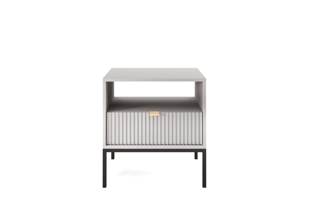 Nachttisch Grau 54 x 39 x 56 cm - Maisons Du Monde