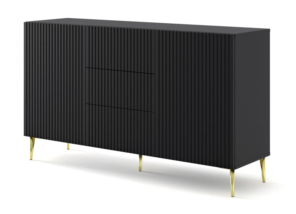 buffet coloris noir et