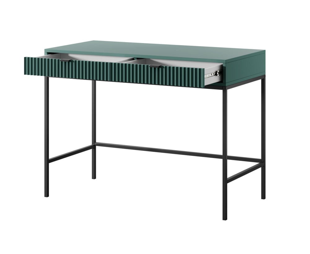 Konsolentisch Grün Schwarz 104 x 50 x 77 cm - Maisons Du Monde