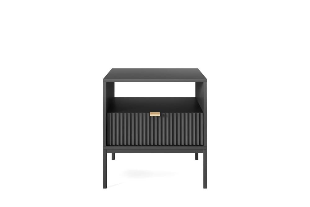 Nachttisch Schwarz 54 x 39 x 56 cm - Maisons Du Monde