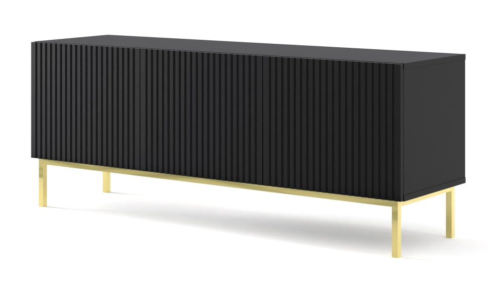 Meuble TV coloris noir