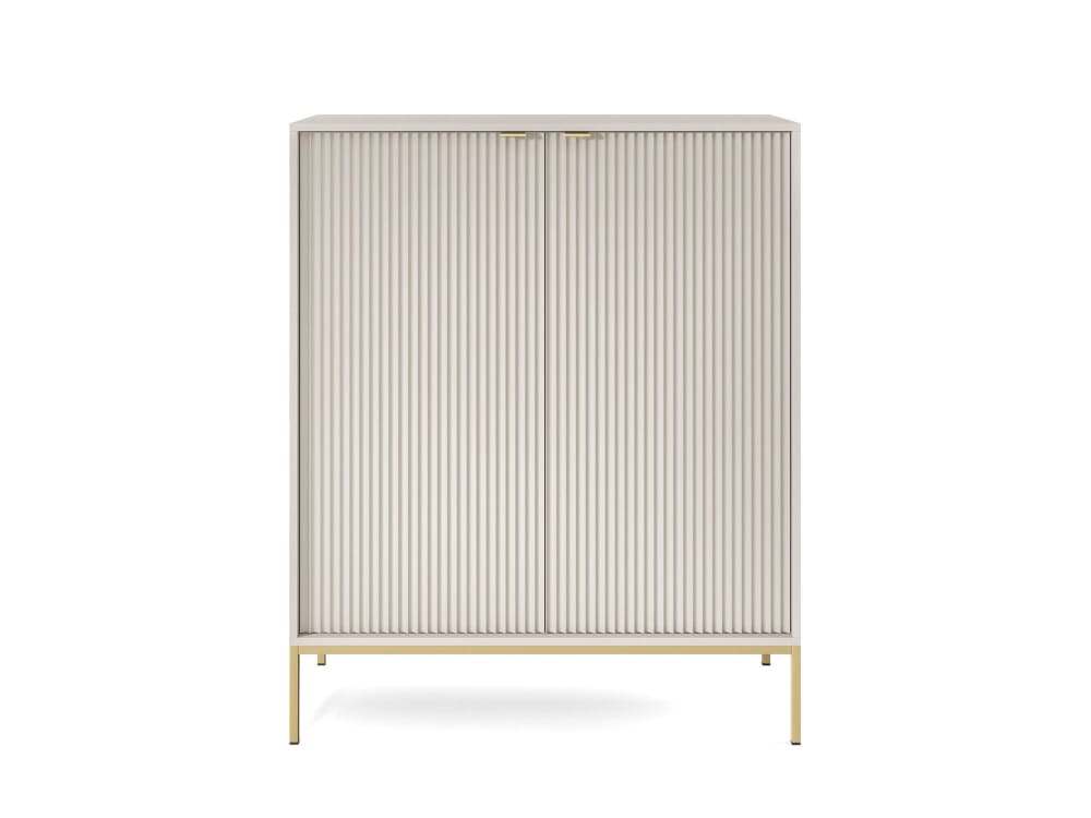 Sideboard Beige Gold 104 x 39 x 125 cm - Maisons Du Monde