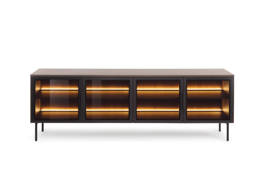 Sideboard Braun 181 x 39 x 62 cm - Maisons Du Monde